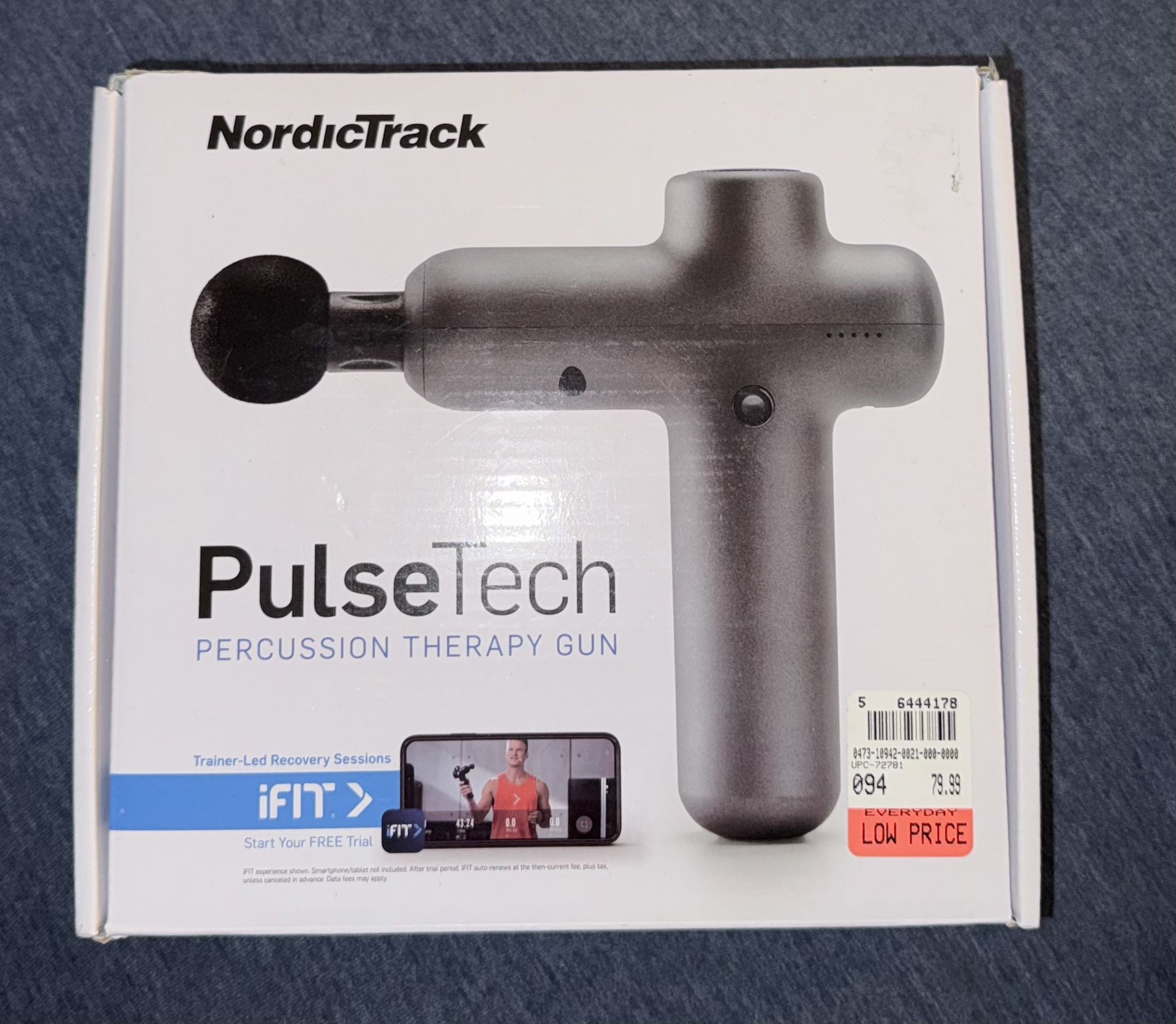 Nordictrack PulseTech Percussion Therapy Gun