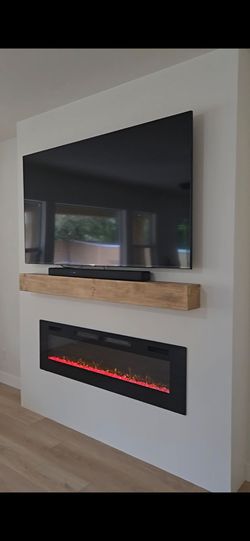 Electric Fireplace Installation
