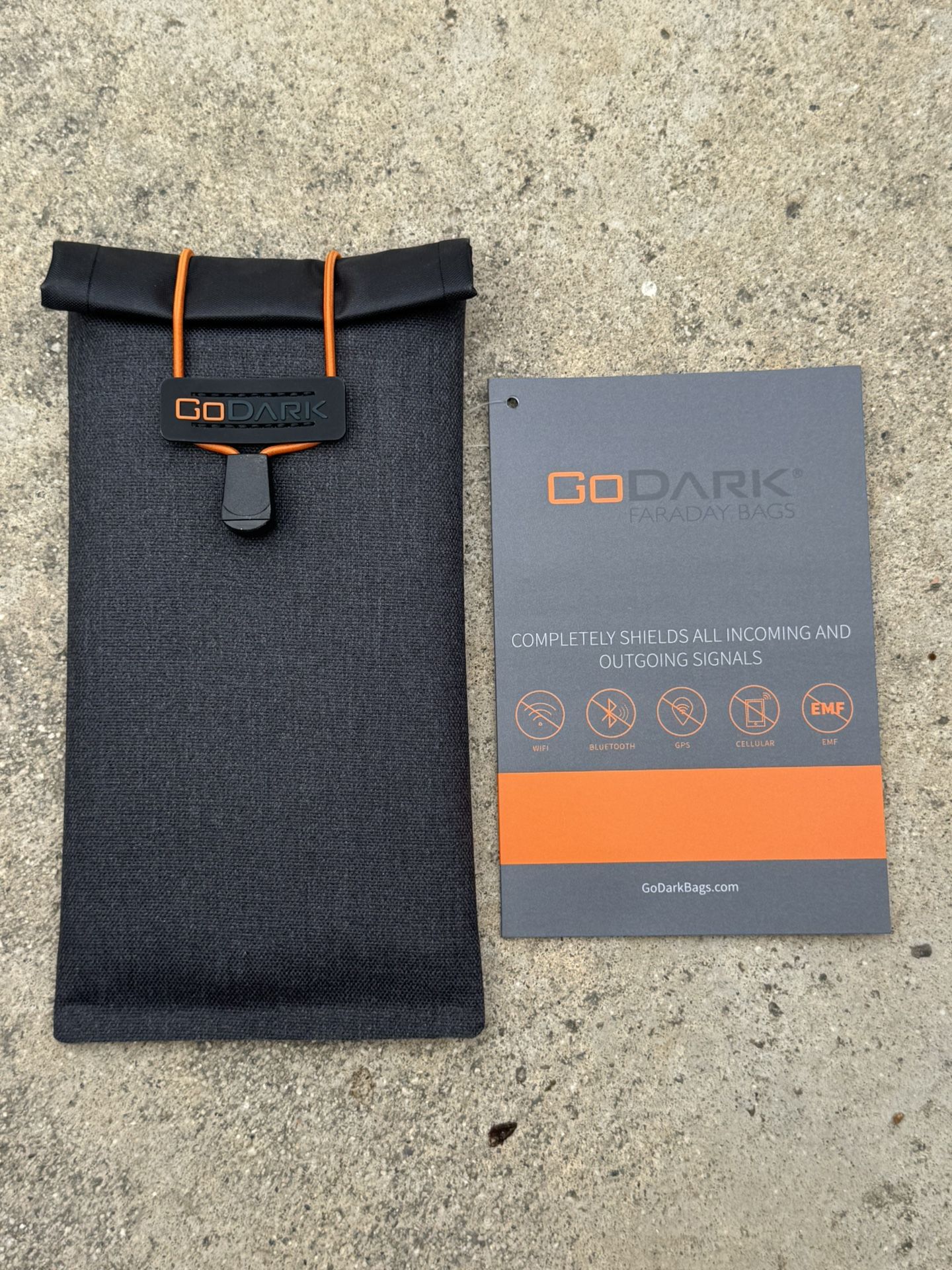 GoDark Faraday Bag – Brand New, Blocks All Signals