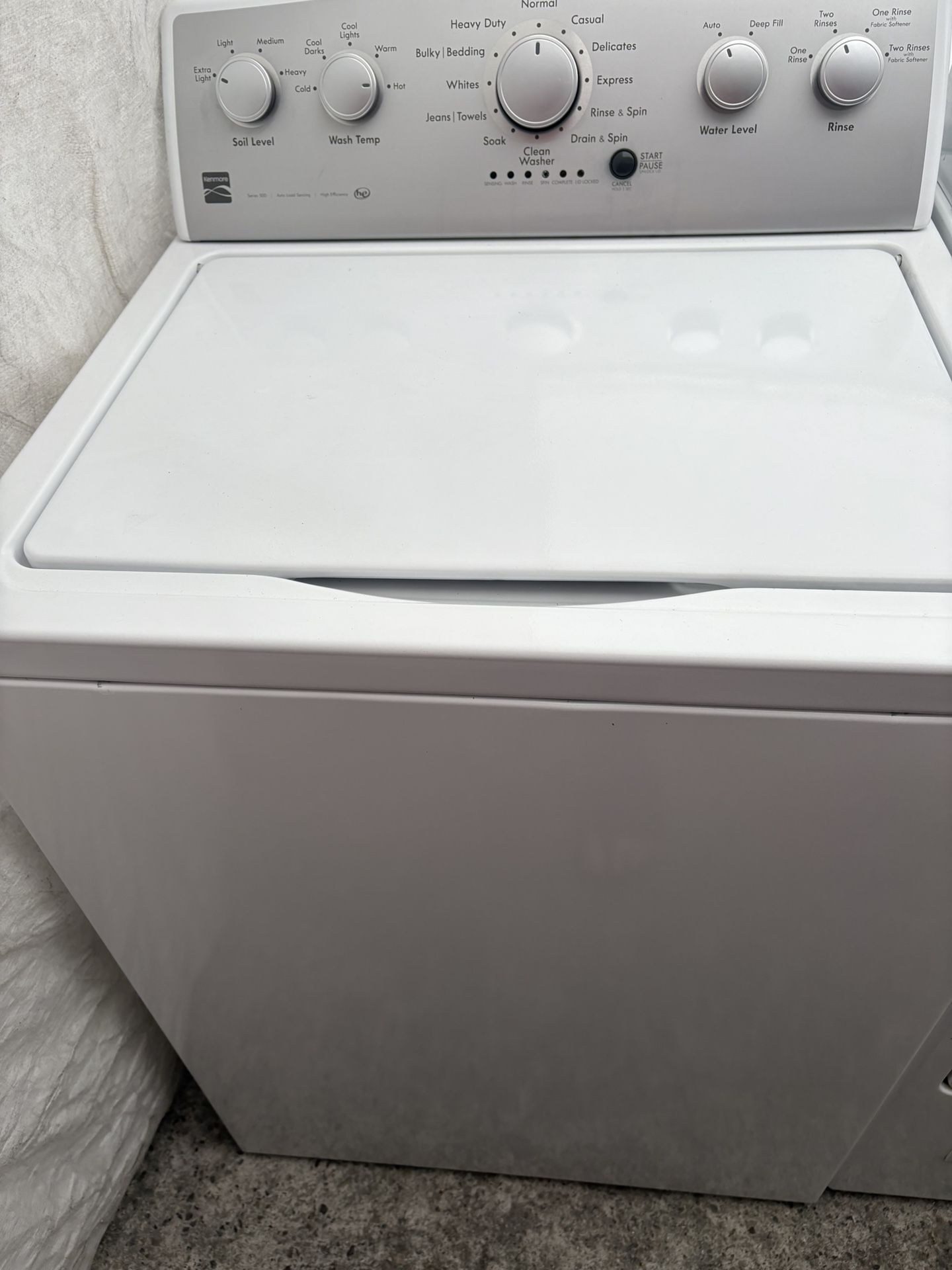 Newer Kenmore He Washer