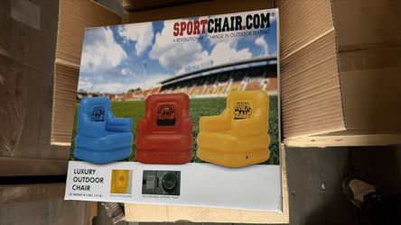 Inflatable sports chair