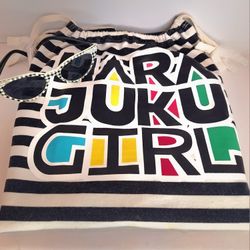 Harajuku Mini Happy Dress & Cat Eye Gingham Matching Accessory