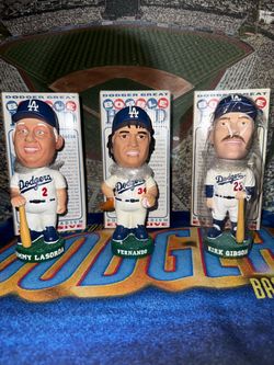 Dodgers 2001 set Bobblehead Bobbleheads bobble heads bobble head