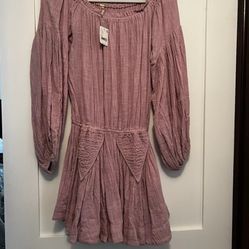 Free People Dress Light Purple Sz Xs