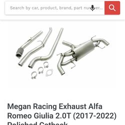 Megan racing exhaust