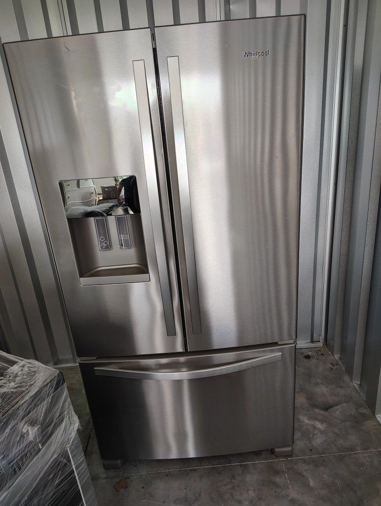 New Whirlpool Gold French Refrigerator