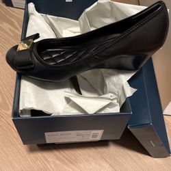 Cole Haan Black Tall Wedges Size 9