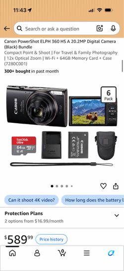 Canon Elph 360 HS
