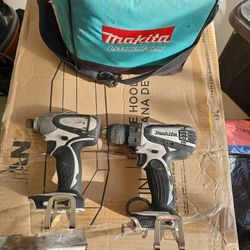 Makita impact and mikita drill driver