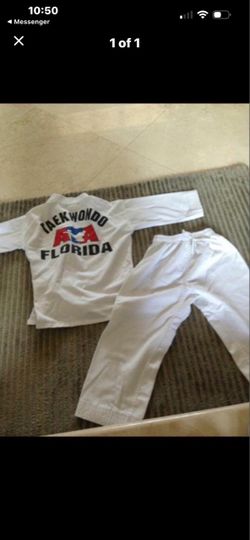ATA Taekwondo Florida karate outfit KIDS SIZE 1
