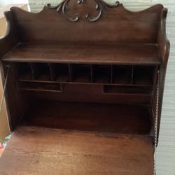 Early 1900 Drop Front Writing Desk