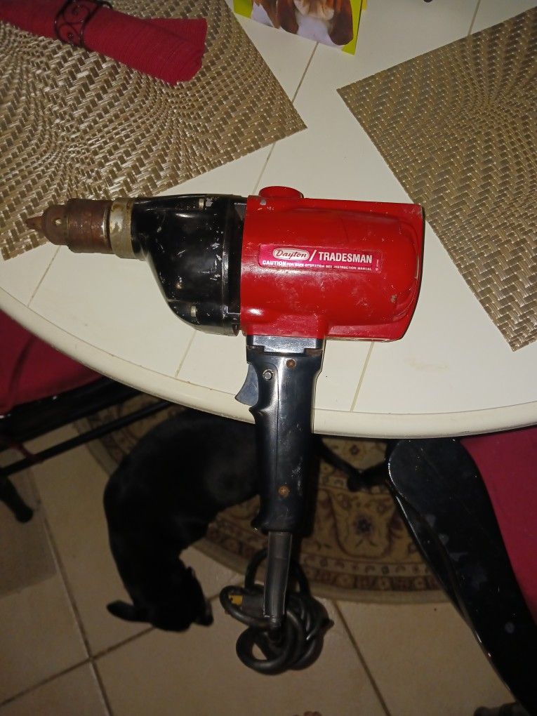 Dayton Tradesmen Electric Hefty Duty Drill 24 Final Price Look My Post Everything Must Go