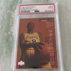 1996 Upper Deck Rookie Exclusives Kobe Bryant