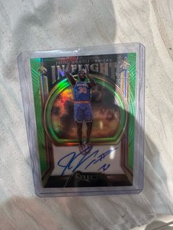 Julius Randle NY Knicks Autographed Card /99
