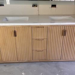 Brand New Bathroom Double Sink Vanity 