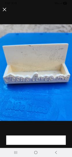 Jesus Loves You Card Holder 
