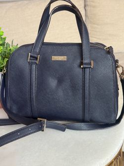 Kate Spade New York Navy Saffiano Satchel