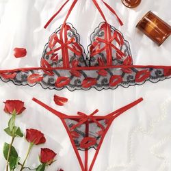 Lick Me Lingerie Set
