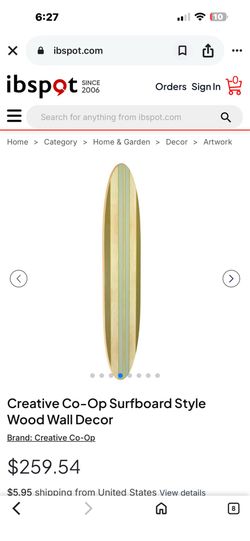 Decor surfboards (set of 2)