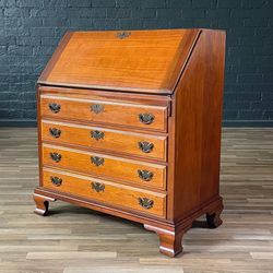American Colonial Cherry Drop-Down Desk by Maddox, c.1950’s
- Delivery Available
