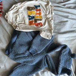 Brand New Baby Hoodie And Onesie