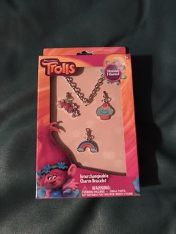 Brand new troll charm bracelet set