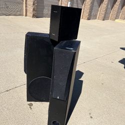 Home Speaker W/ Power Subwoofer Set.