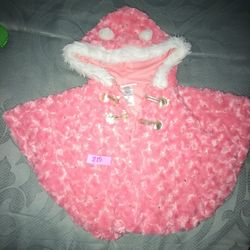 2T Girls Pancho 