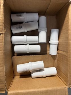 PVC Pipe Couplings – Lot of 10