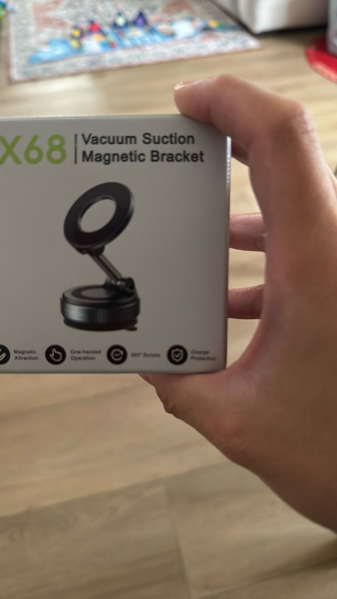 Vacuum Suction Magnetic Bracket Phone Holder