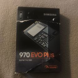 Samsung SSD 970 EVO Plus never used