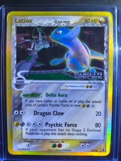 Latios Delta Species Holo Pokémon Card 9/113