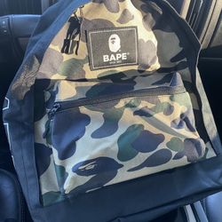 Green Camo Bape Bag