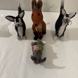 Woolen Felted Animals