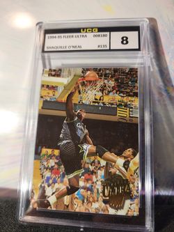 1994-95 Fleer Ultra Shaquille O'Neal HOF #135 UCG 8 NM-MT 