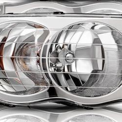 New- LH- Halogen Headlights Fits 2002-2005 Dodge Ram 1(contact info removed) 3500