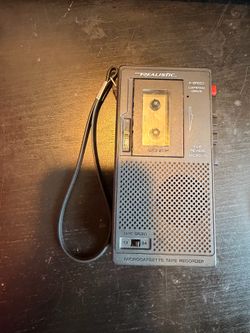 Realistic Micro-10 Microcassette Tape Recorder