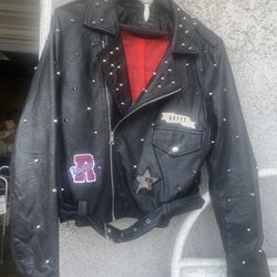 Ci Sono Women’s/ Juniors Faux Leather Jacket size XL
