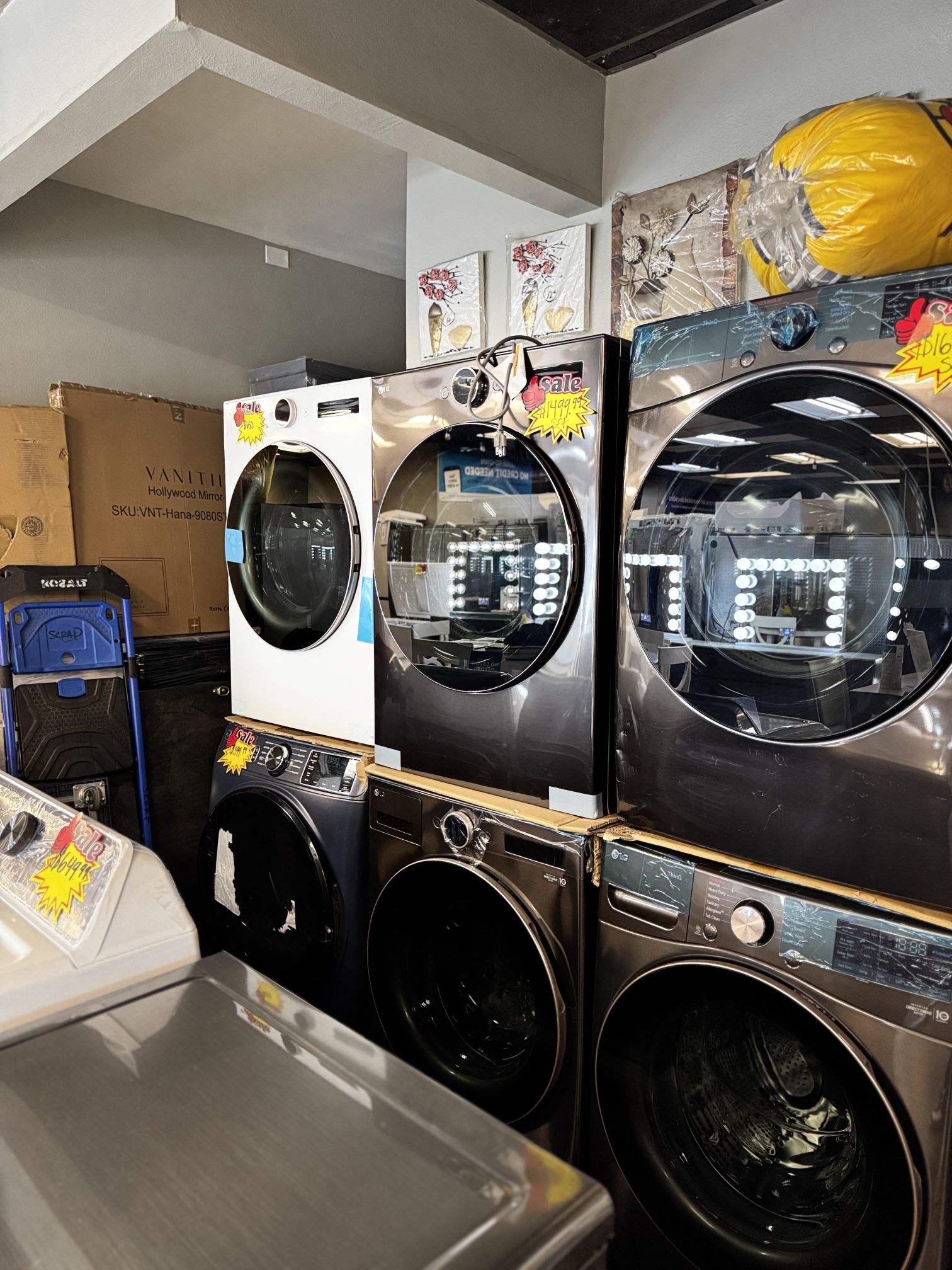 Washers & Dryers (Take It Home In Payments/ llévatelo a casa en pagos)