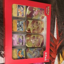 Sams Club  Pokemon 4 Pack Tin Set 151 