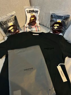 All black essentials shirt