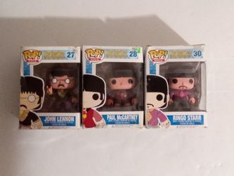 Rare Funko Pop The BEATLES ,