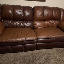 Leather Sofa