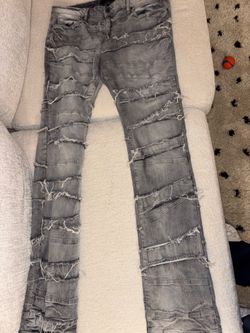 XL stacked jeans orginal price $120