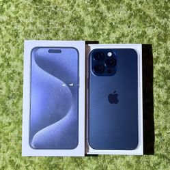 iPhone 15 Pro Max | 256GB | Blue Titanium | Factory Unlocked