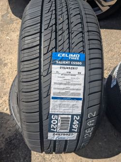 215/45/17 Celimo SALIENT CS580 - New Tires