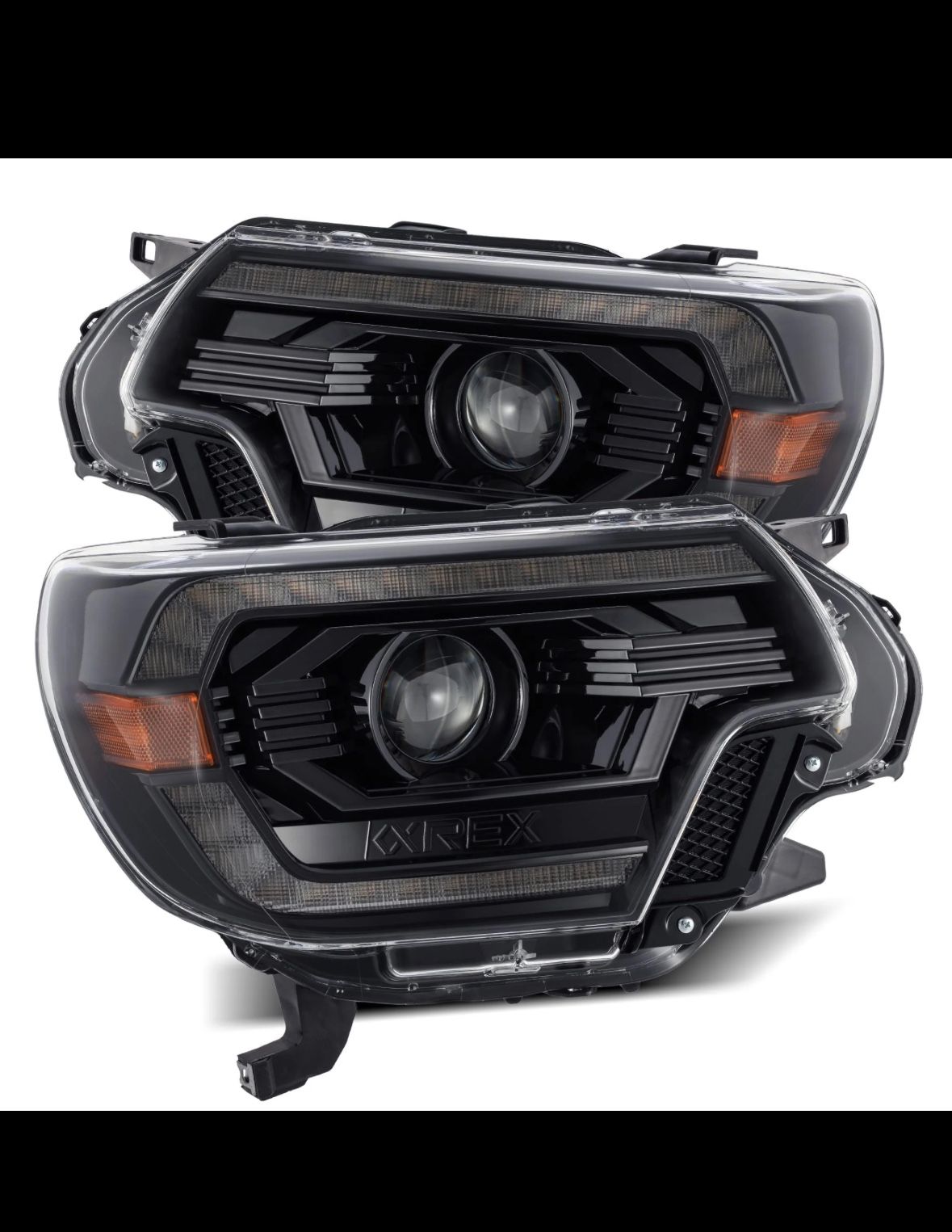 12-15 Toyota Tacoma Headlights LUXX Alpha Rex