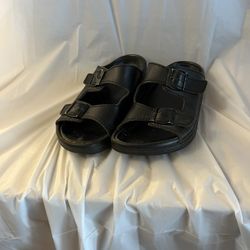 Sandals Birkenstock Black Womens Size 8