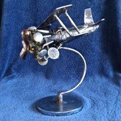 Handmade Scrap Metal Art