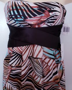 New with Tags Teeze Me strapless dress 7